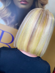 Banana Chocolate Bob w/Bangs
